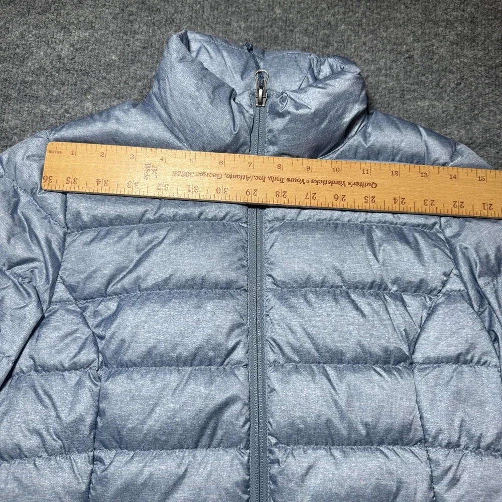 Eddie Bauer Down EB650 Jacket Women's XS‎ Puffer Packable Warm Silver Gray